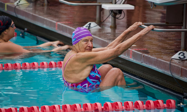 Senior Woman Swimming