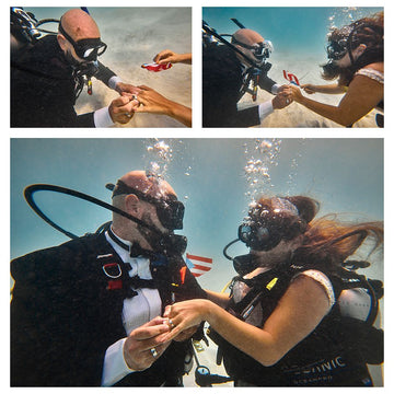 Underwater Wedding Puerto Rico's most sought-after professional photographer Edwin Solano