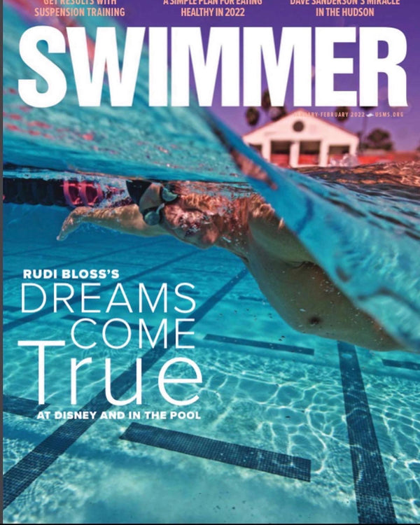 Outex Split-level Underwater Photos Selected for Cover of SWIMMER Magazine