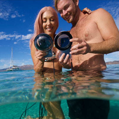 Benefits of the Outex underwater housing system for smart phones