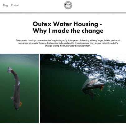 Why I made the change to Outex Water Housing by Neal Lally