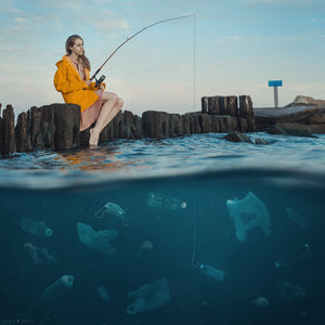 Ocean Plastic image by Anya Anti for Outex waterproof cases