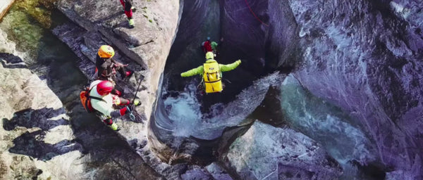 Canyoneering Pioneers Relish Outex Waterproof Housings for their Adventures and Travel