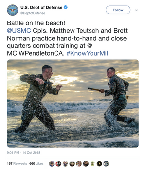 Battle on the beach
