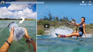 Kiteboarding Pro Jake Kelsick Reviews his favorite Imaging Solution - Outex Underwater Housing System