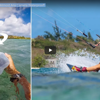 Kiteboarding Pro Jake Kelsick Reviews his favorite Imaging Solution - Outex Underwater Housing System