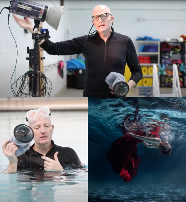 Flash, Lighting, Strobes, Triggers, and Tethering Underwater with Gutierrez Photography