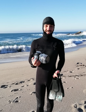 Water photographer Luc Cividino’s search for “authenticity in the moment”.