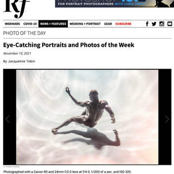 Rangefinder Magazine & Las Vegas Review-Journal Recognize Tomasz Rossa's underwater photo work.