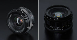 Voigtländer NOKTON vintage lenses for mirrorless cameras — compatible with Outex universal waterproof camera housing system