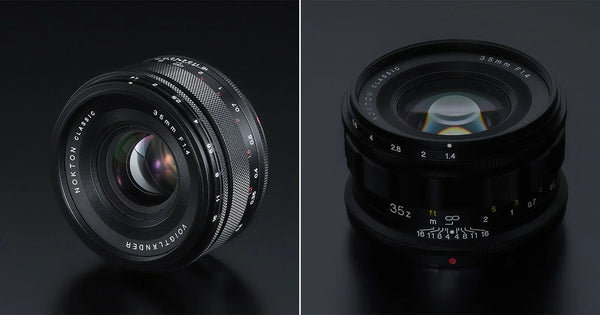 Voigtländer NOKTON vintage lenses for mirrorless cameras — compatible with Outex universal waterproof camera housing system