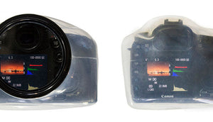 Outex Entry Kit and Pro Kit underwater camera housings side by side comparison