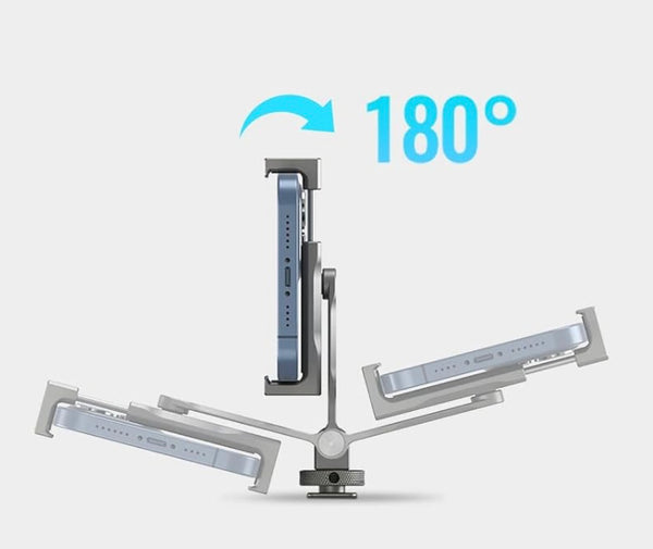 Extendable Selfie Stick and Adjustable Holder for Phone Kit