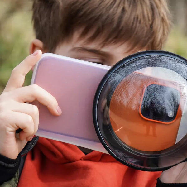 Verre avant du téléphone Port d'objectif dôme 120 mm 